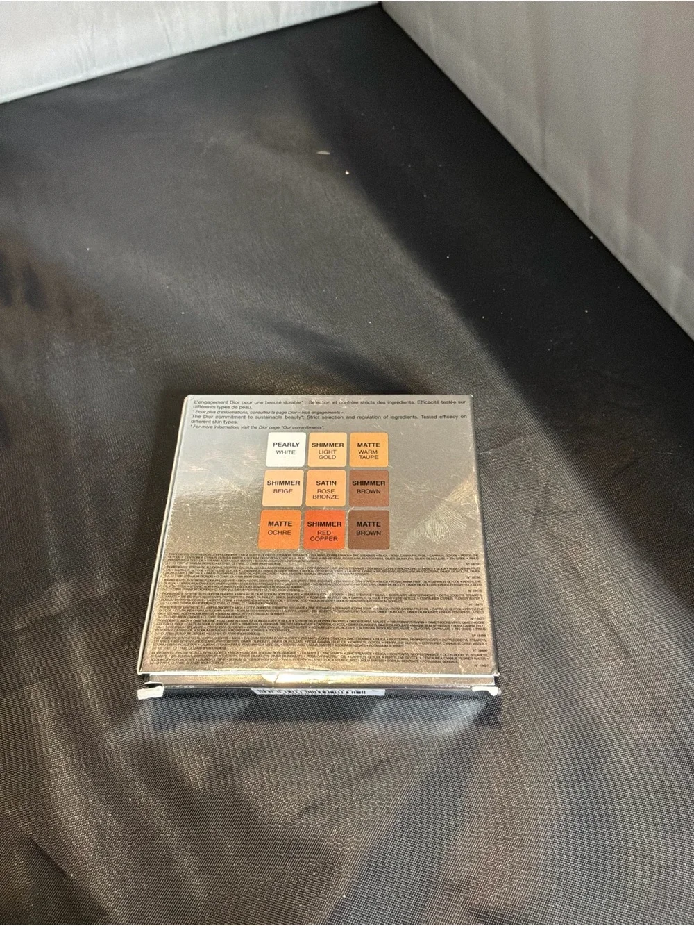 Dior Backstage Eye Palette - Silver